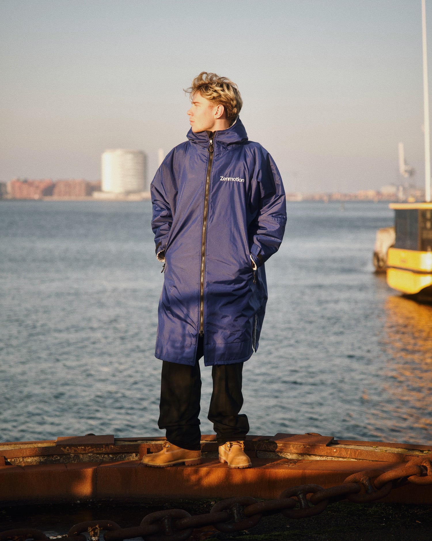 Zenmotion Ropejacket - Navy Blå